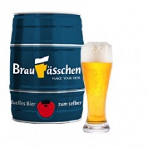 Das 5L Braufässchen für frisches Weißbier