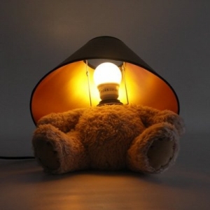 Die Teddybär-Lampe für das Schlafzimmer