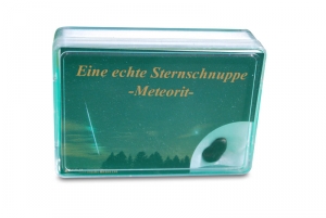 Echte Sternschnuppe in einer schönen Geschenkbox