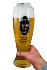 Das Bierglas XXL - Riesenbierglas