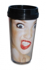 Der kreative Foto Kaffeebecher - Face Mug Becher