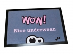 Die coole Fußmatte - WOW Nice Underwear