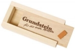 Die Grundstein Holzkiste